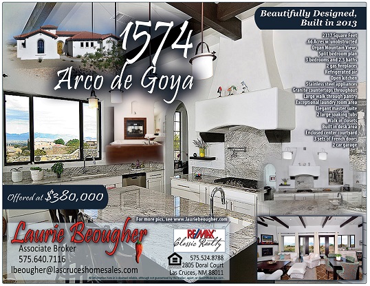 Listing flyer by Desert Life Design